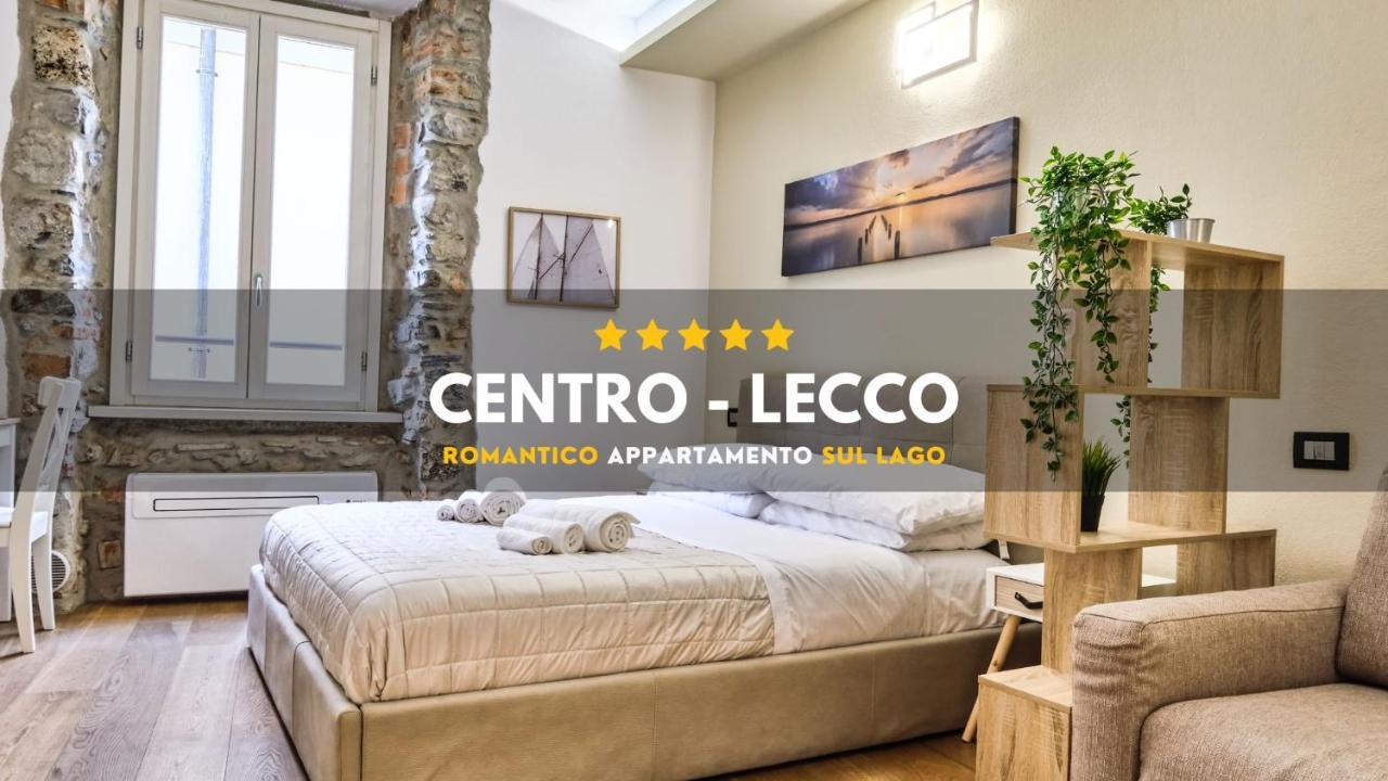 Centro-Lecco Romantico Appartamento Sul Lago Exterior foto